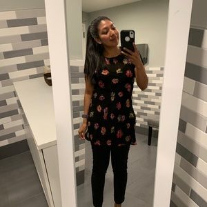 Betsy Johnson Floral Top